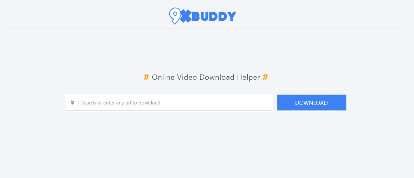 9xBuddy free online video downloader