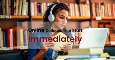 Online Colleges That Start Immediately