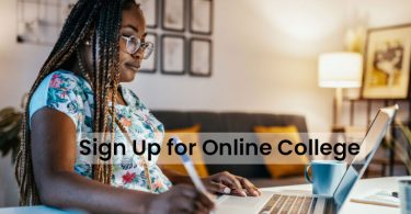 Sign Up for Online College