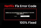 Netflix error code nw-2-5 how to fix