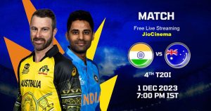 India vs Australia, 4th T20 Match