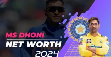 Ms Dhoni Net Worth in rupees in 2024