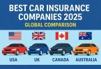 Best Car Insurance Companies in the USA, UK, Canada, and Australia