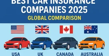Best Car Insurance Companies in the USA, UK, Canada, and Australia