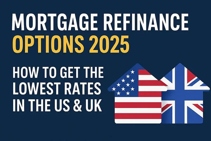 Mortgage Refinance Options 2025 Lowest Rates in US & UK